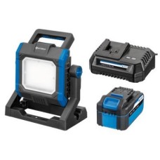 Power LED Hybrid 18V – LED-arbeidslys inkl. 2,0 Ah batteri og lader